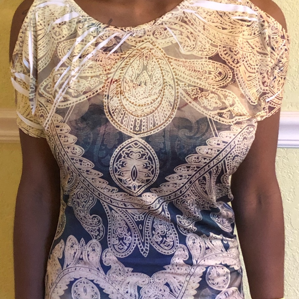 MOSIAC BODYGLOVE DRESS - Picture 8 of 8